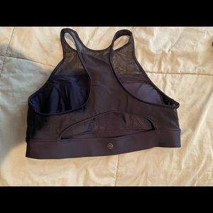 Lululemon high neck bikini top black size L